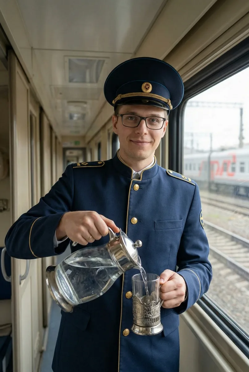 Проводник — пример обработки фото нейросетью