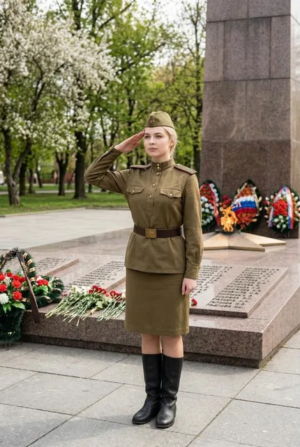 9 Мая: военный образ