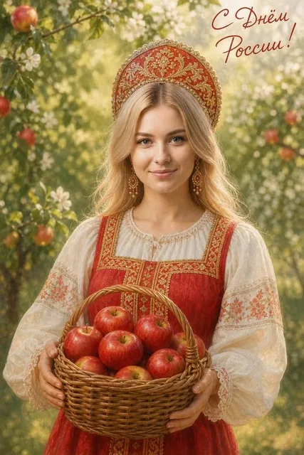 В древнерусском стиле ко Дню России