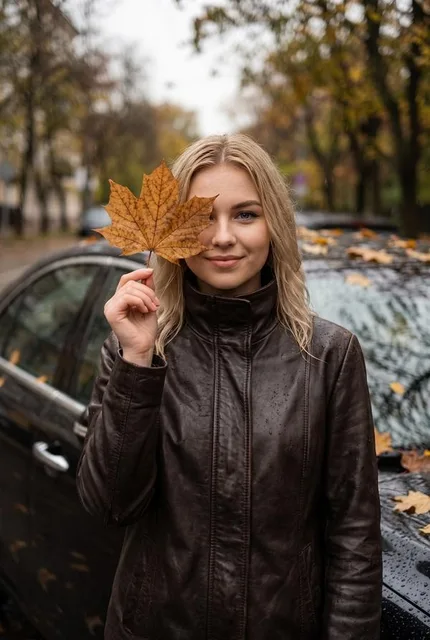 Дождливая осенняя фотосессия