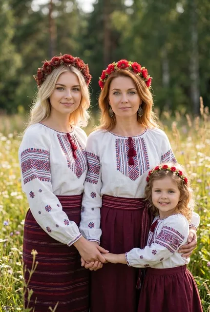 С Днём России! Поколения женщин