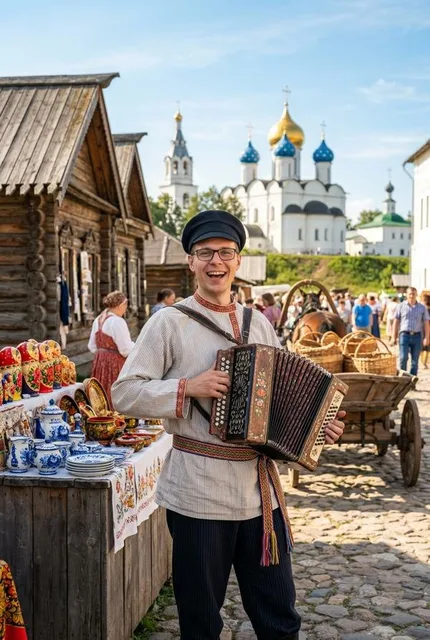 В атмосфере традиционной русской ярмарки 