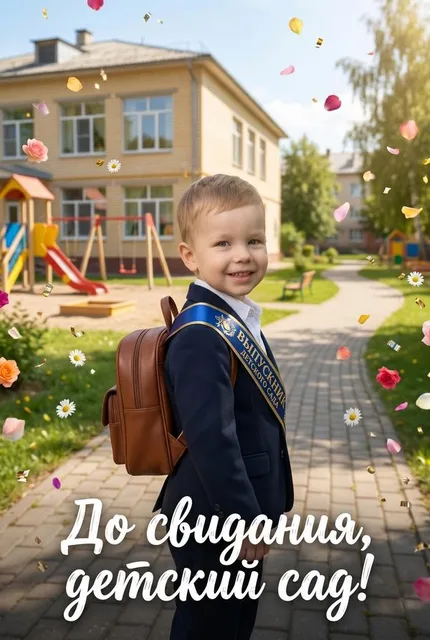 Выпускник из детского сада