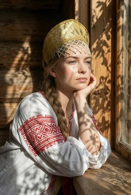 В славянском стиле