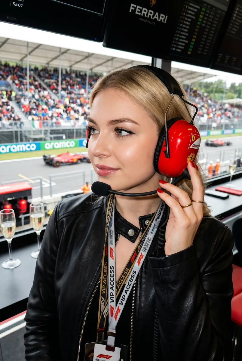 VIP-зона Formula 1 — пример обработки фото нейросетью