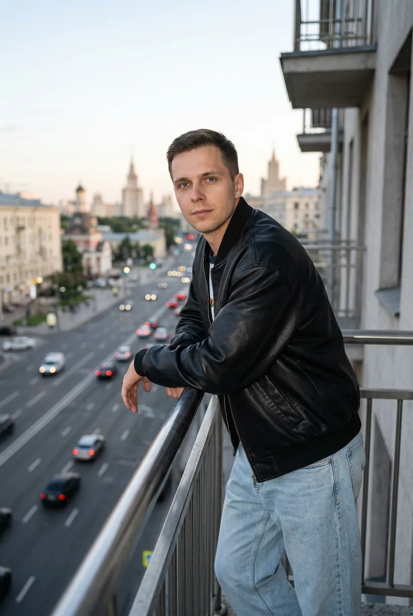 Фото на Садовом кольце — пример обработки фото нейросетью
