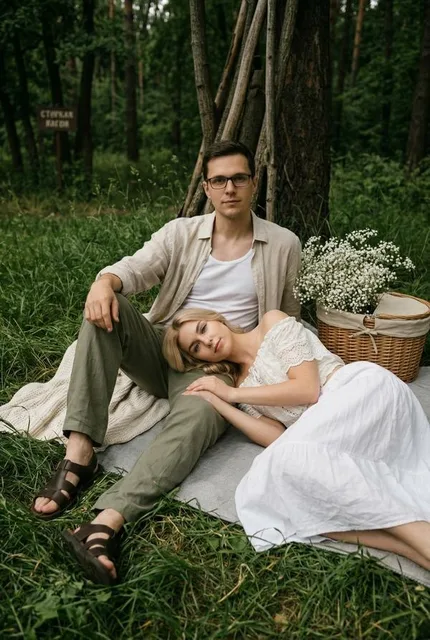 Летний пикник пары