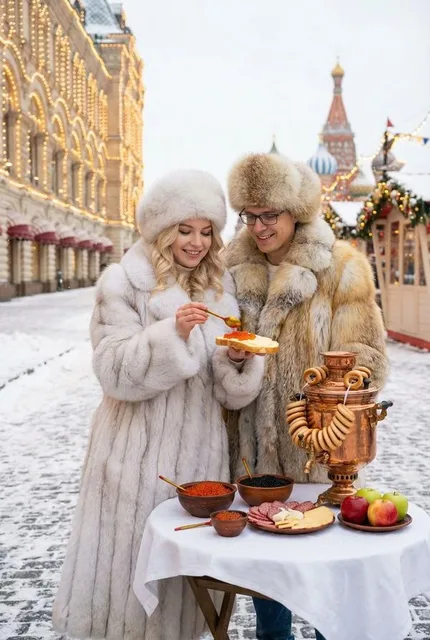 Завтрак на Красной Площади
