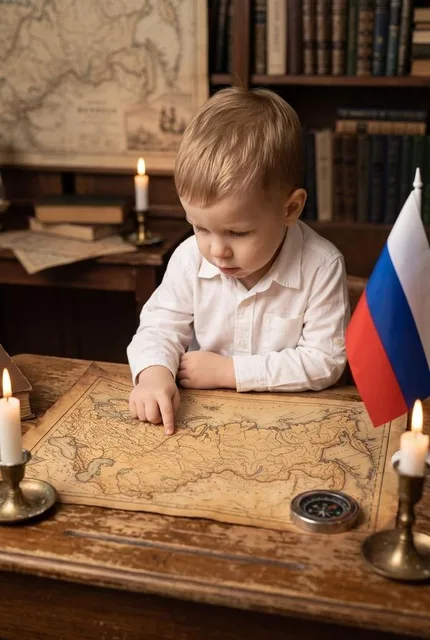 Портрет в историческом кабинете
