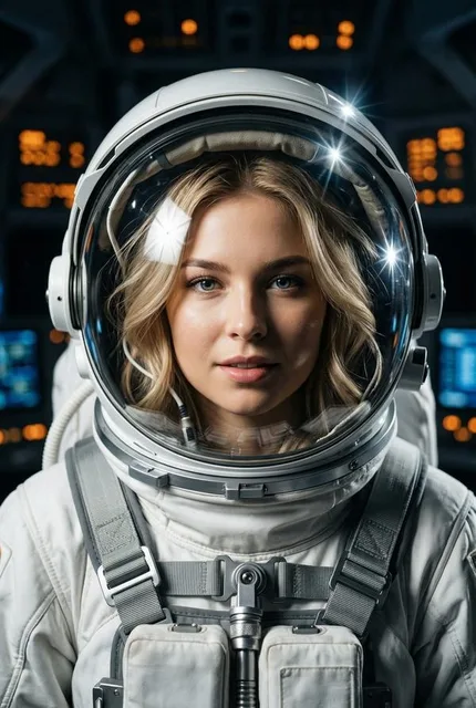 Портрет космонавта