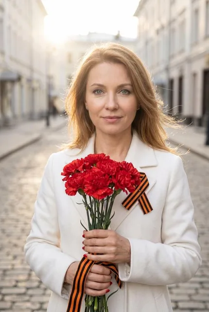 Портрет в пальто на улицах Москвы