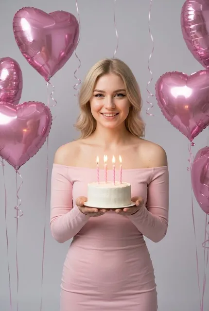 Атмосферный праздничный портрет
