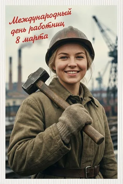 Открытка "Международный день 8 марта"