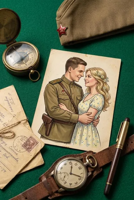 Как открытка военных времён