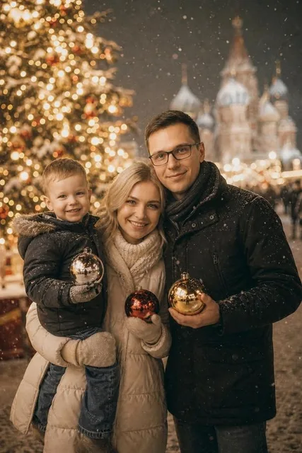 Винтажные стеклянные ёлочные шары