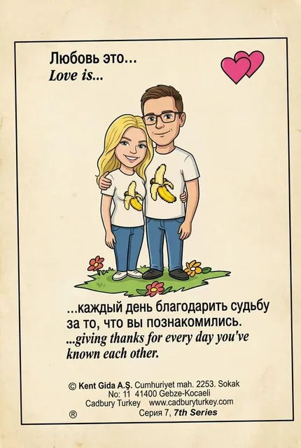 Вкладыш LOVE IS