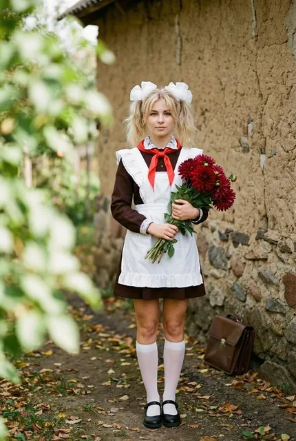 Советская первоклассница