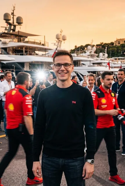Портрет в паддоке Ferrari на Гран-при Монако