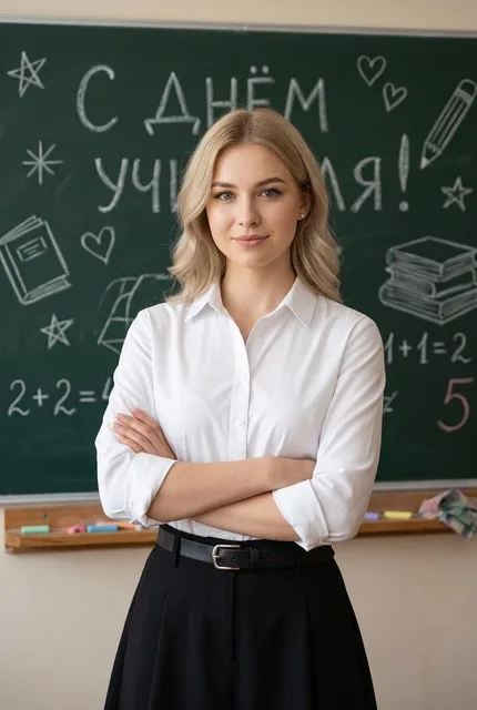 Праздничный портрет ко Дню учителя