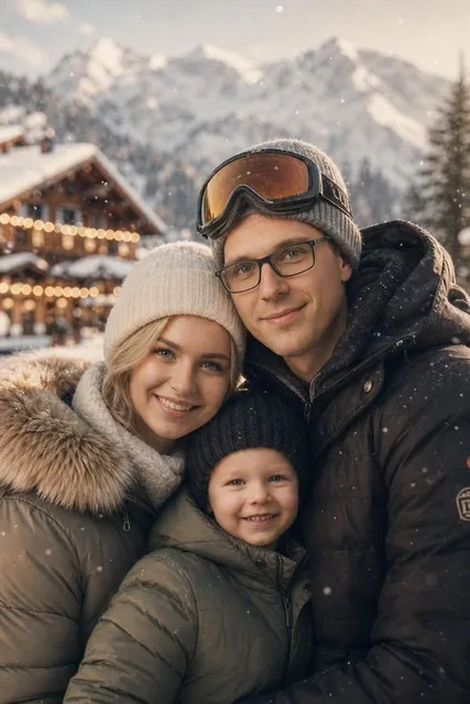 Курортный новогодний après-ski шик