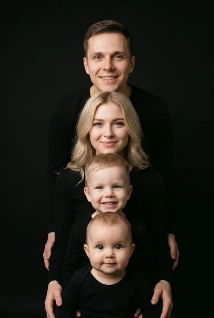 Семейный портрет поколений 