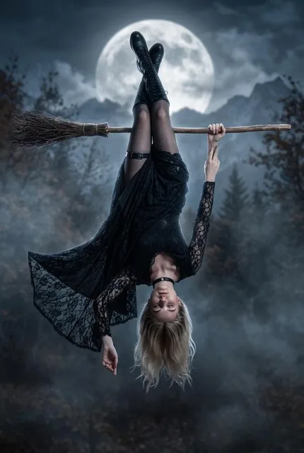 Фэнтези-портрет в стиле witch aesthetic