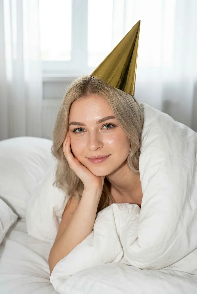 Уютное утро в особенный день — пример обработки фото нейросетью
