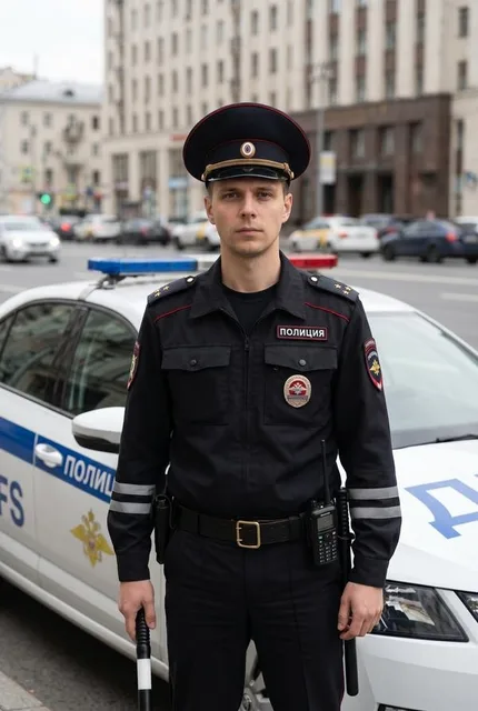 Как полицейский патрульный 