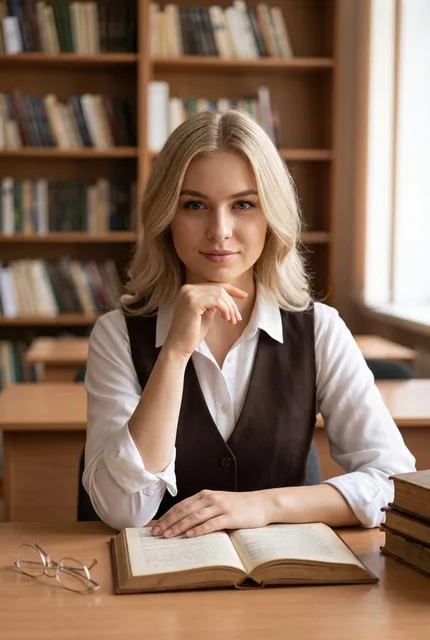 Портрет на День учителя