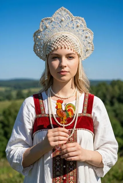 В русском стиле