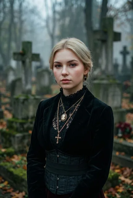Викторианская готика на Хэллоуин: в духе dark academia