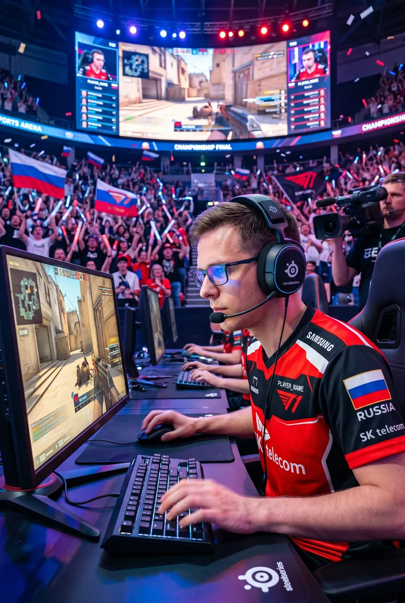 В образе киберспортсмена — пример обработки фото нейросетью