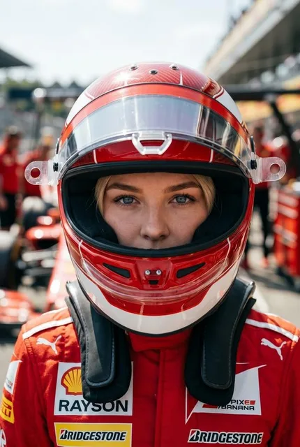 Кадр гонщика Formula 1
