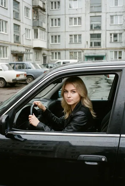 Атмосфера 90-х в машине