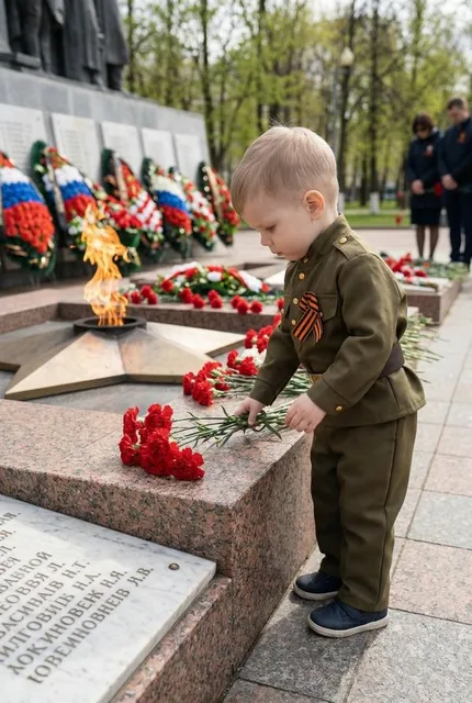 Памятный образ ко Дню Победы