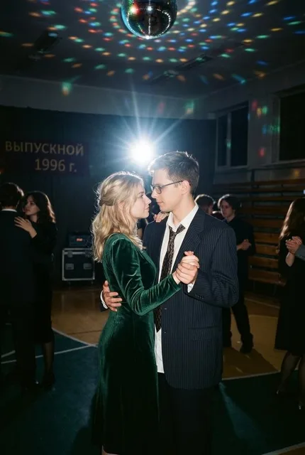 Атмосфера школьного выпускного 90-х
